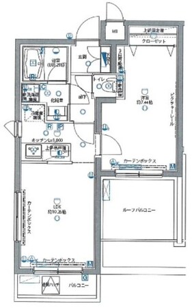 パティーナ志村坂上の物件間取画像